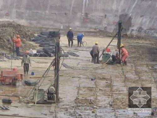 浏阳我公司承建北京房山区水池地基注浆加固工程